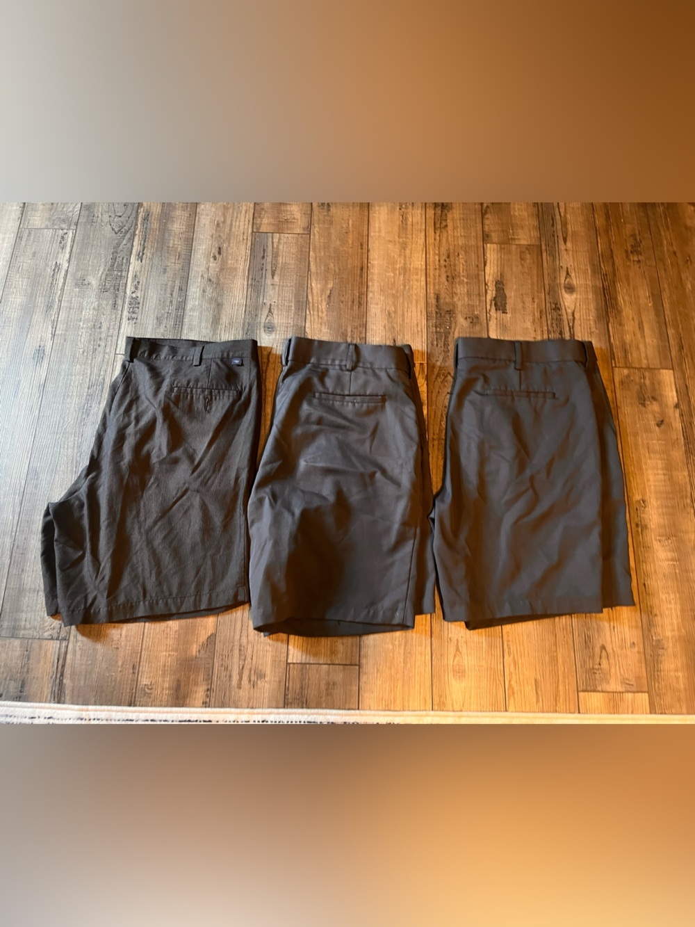 Dockers Men's Black Dress Shorts - 3-Piece Set